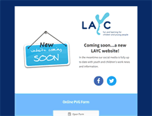 Tablet Screenshot of layc.org.uk